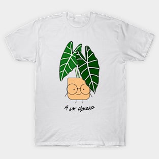 A for Alocasia T-Shirt